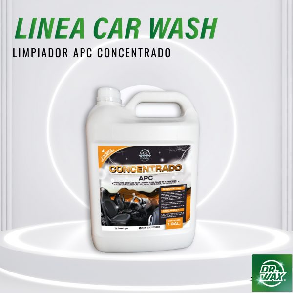 APC Limpiador Concentrado | Versatilidad y Eficiencia en la Limpieza, drwax para carwash